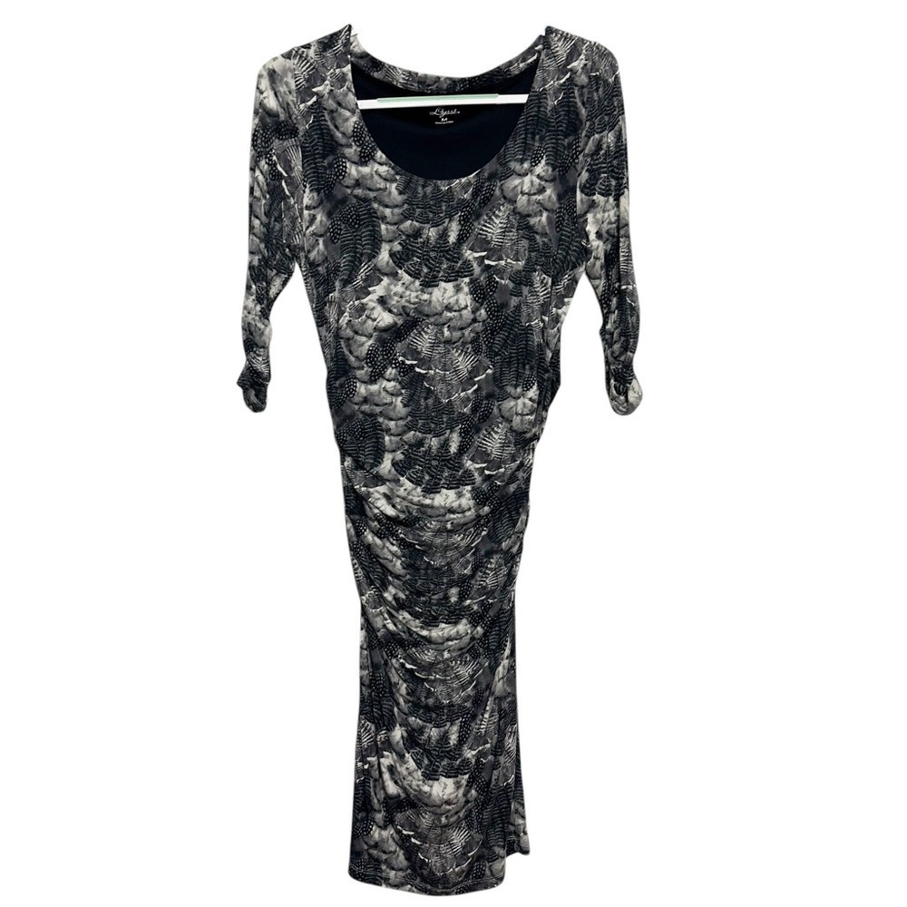 Lysse Ruched Bodycon Midi Dress